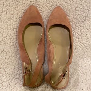 Blush Vionic Slingbacks, size 8